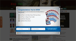 Desktop Screenshot of mag2life.com